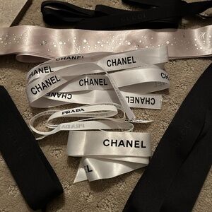 Chanel, Gucci, LV, Prada  Ribbon, best offer.
